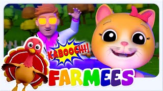 Kaboochi Song for Kids | Animated Cartoon & Fun Nursery Rhyme
