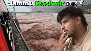 Train Journey in Heavy Flood - Vaishno Devi Yatra Closed 🙏