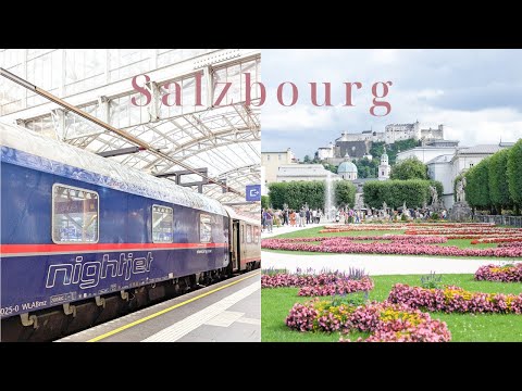 パリから個室寝台列車で行くザルツブルク旅。ヨーロッパ3か国を巡る旅、オーストリア編 Salzbourg Austria Travel vlog