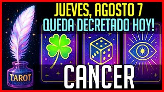 CANCER   🔥  VERAS CON TUS PROPIOS OJOS EL GRAN MILAGRO DE DIOS! 🔥 #CANCER