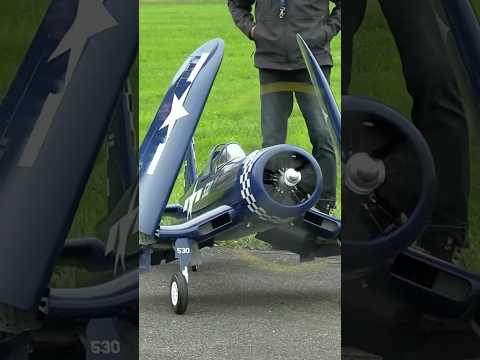 Wait, This RC Warbird Unfolds Its Wings?!