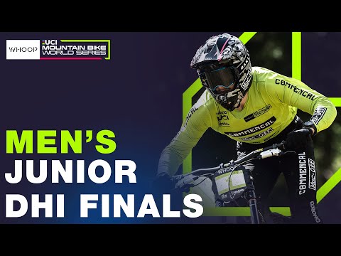RACE HIGHLIGHTS | UCI Downhill World Cup | Men’s Junior | Round 7 Haute-Savoie 🇫🇷