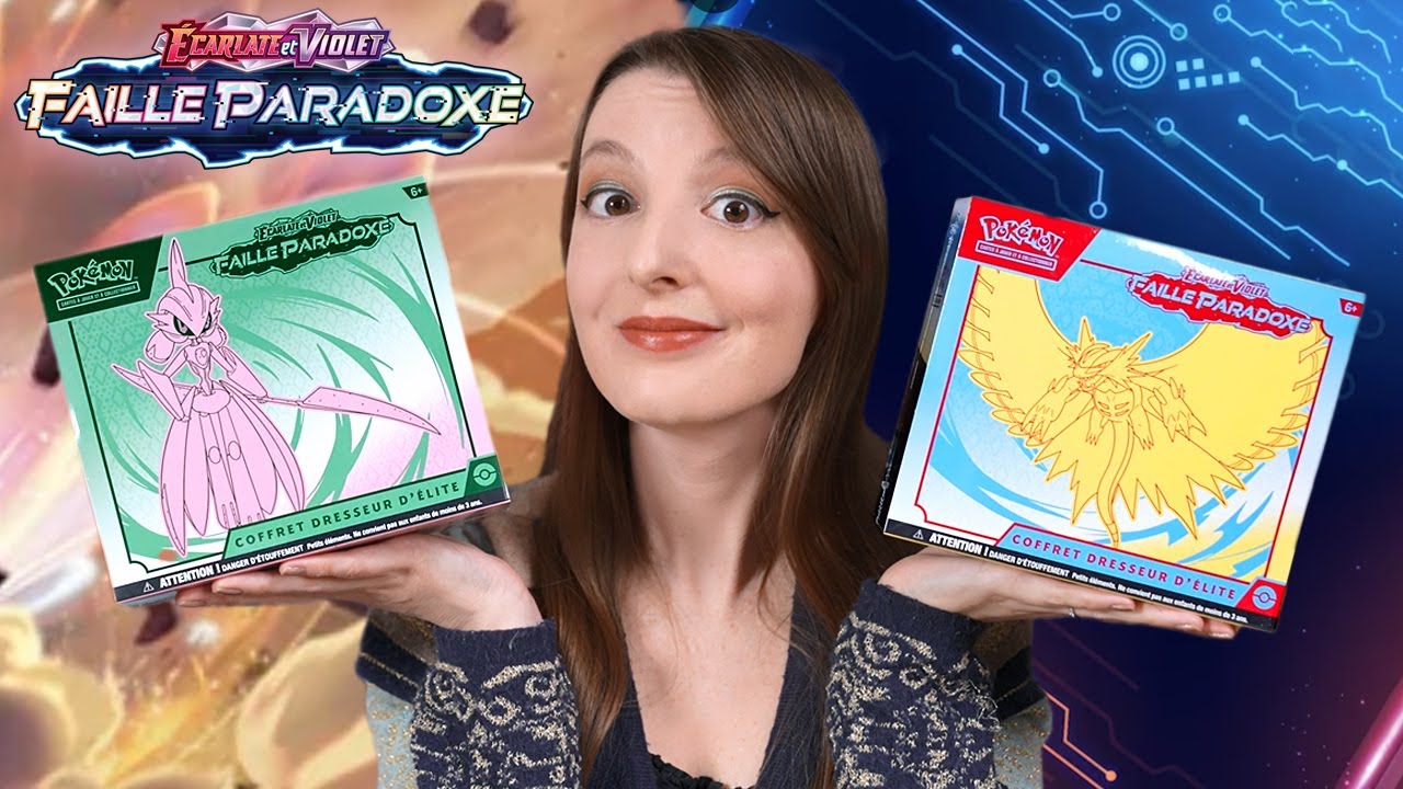 ETB FAILLE PARADOXE POKÉMON ! Ouverture des Coffrets Dresseur D'Élite EV4 !