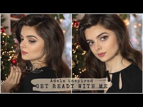 Video: An Adele Inspired Festive Look 💄 Get Ready With Me