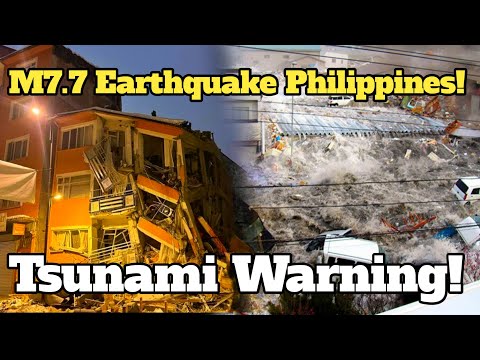 Unbelievable Footage: Philippines Hit by 7.5 Magnitude Earthquake & Tsunami Alert! lindol