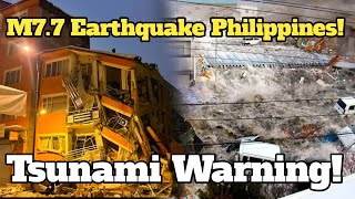 Unbelievable Footage: Philippines Hit by 7.5 Magnitude Earthquake & Tsunami Alert! lindol