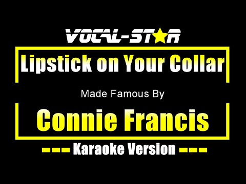 Lipstick on Your Collar - Connie Francis KARAOKE Without Backing Vocals