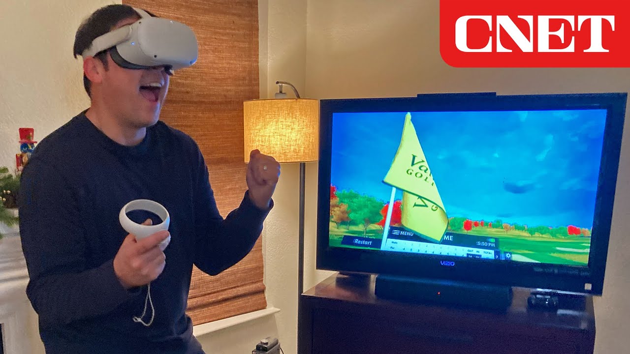 Cast a Meta Quest VR Headset to your TV, Phone, or Browser.