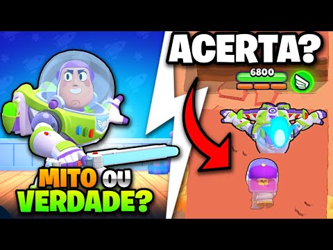 O BUZZ LIGHTYEAR consegue acertar o SHADE DENTRO DA PAREDE? MITO OU VERDADE!