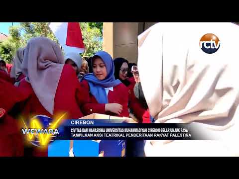 Civitas Dan Mahasiswa Universitas Muhammadiyah Cirebon Gelar Unjuk Rasa