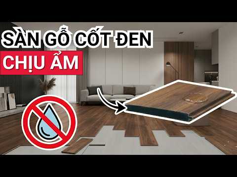 Sàn gỗ công nghiệp cốt đen là gì? Lý do nên lát sàn gỗ cốt đen | Thi công sàn gỗ Egger nhập khẩu
