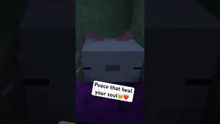 Most RELAXING Minecraft short (13 seconds are enough) #minecraft #minecraftanimals #minecraftshorts