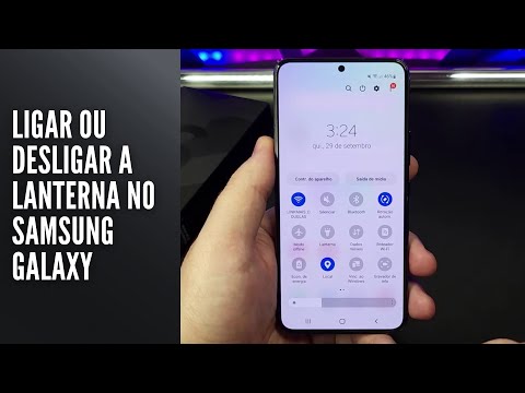 Ligar ou Desligar a Lanterna no Samsung Galaxy