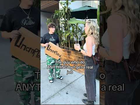 The guy who do ANYTHING but get a real job😭💯