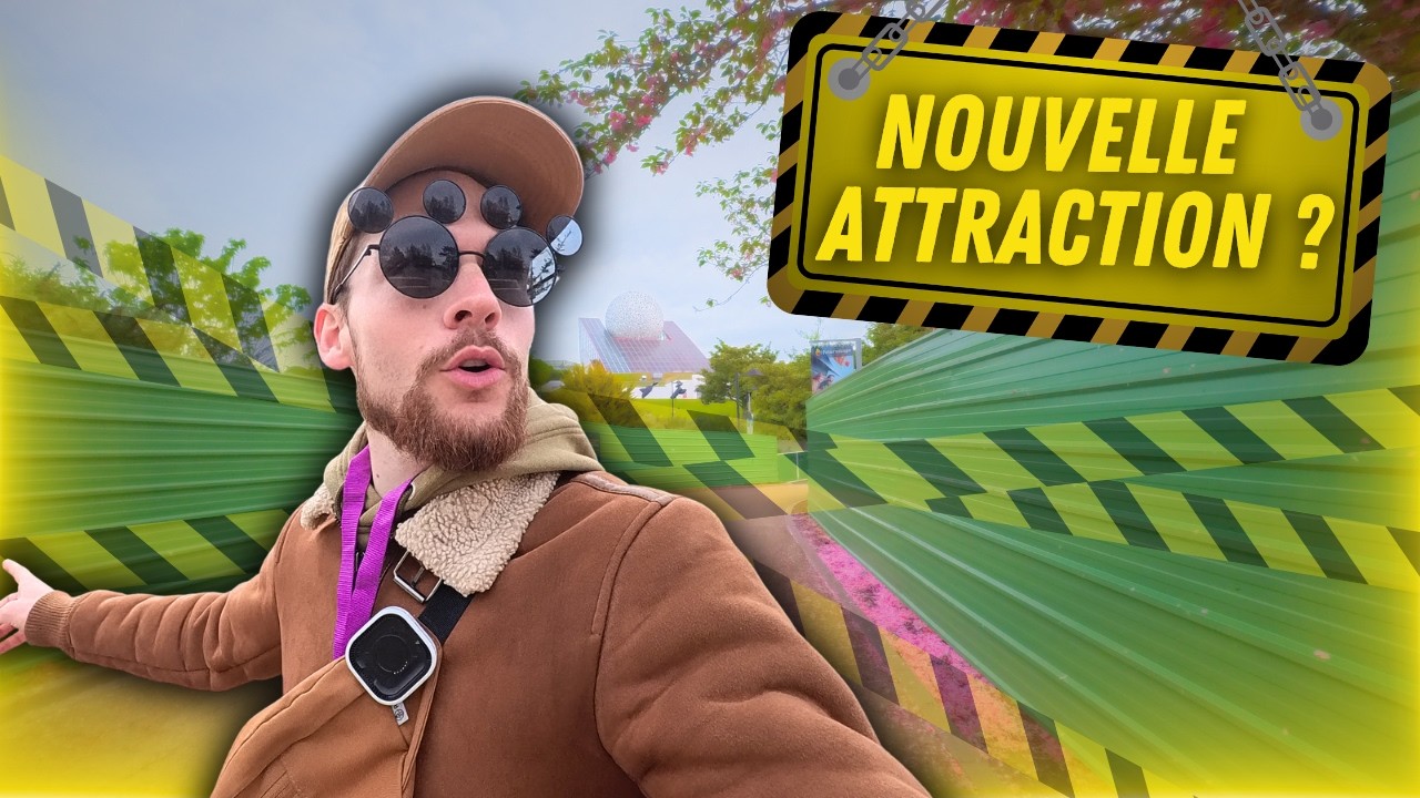 🎢HUGE CONSTRUCTION SITE at Futuroscope (a new attraction is coming!)