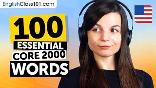 100 Core 2000 Words to Speak and Understand English Naturally