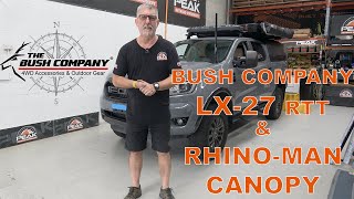 How to fit Bush Company LX-27 to Rhino-Man Canopy