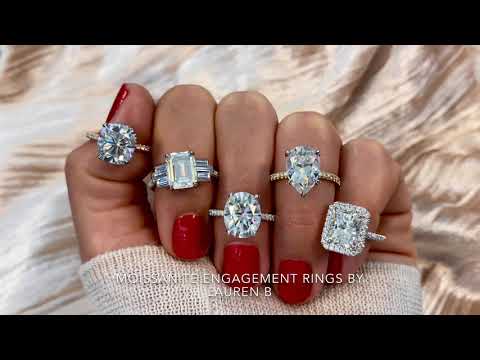 Moissanite Engagement Ring Variety by LaurenB
