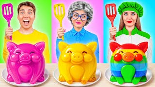 Reto De Cocina Yo vs Abuela | Batalla De Cocina Con Artilugios Secretos de Multi DO Smile