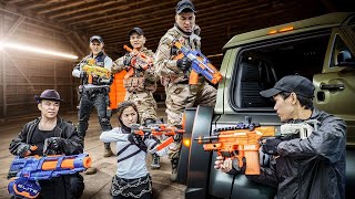 Nerf Guns War : S.W.A.T Hero In The Hunt For Stolen Diamond In Epic Nerf Battle 💎