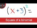 Squaring Binomials and Exponents