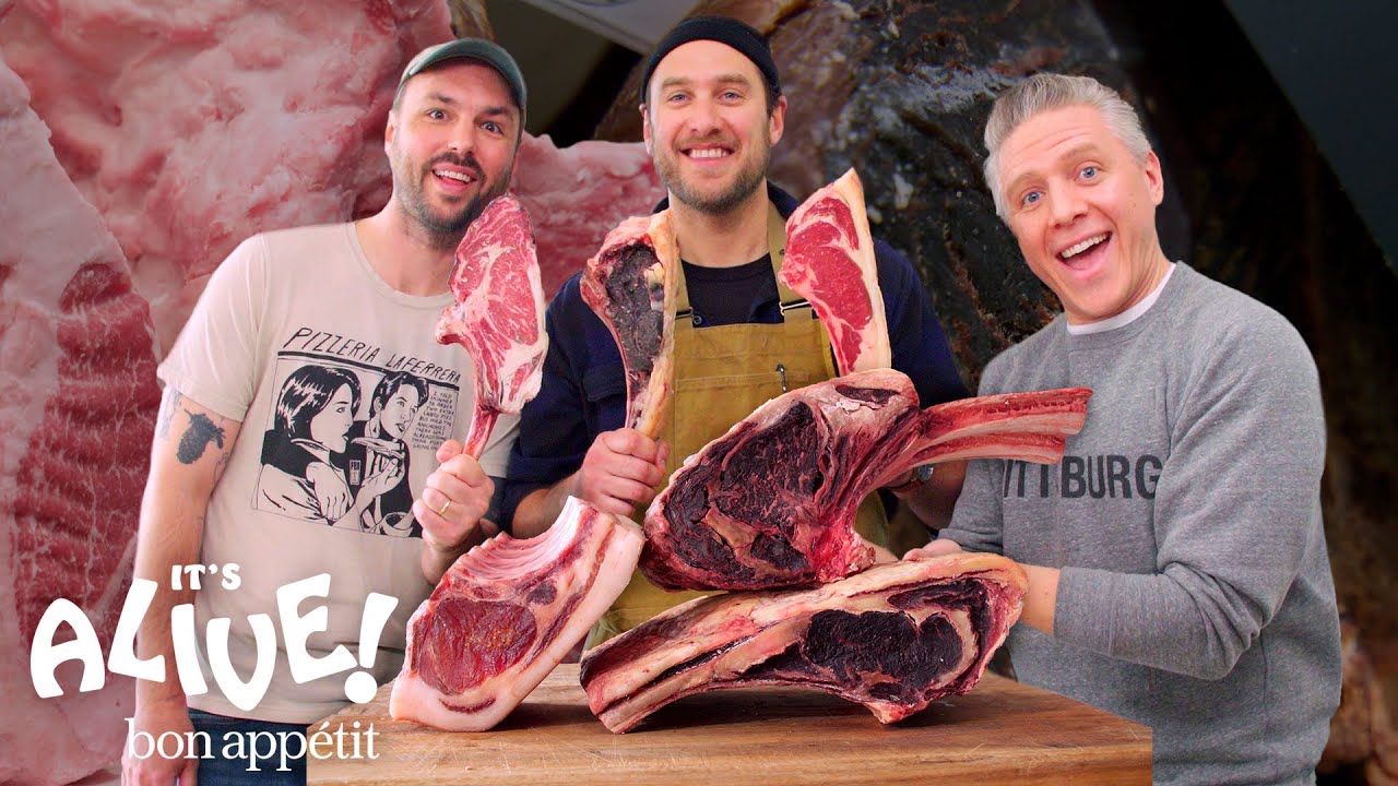 Brad Makes Dry-Aged Steak It's Alive Bon Apptit