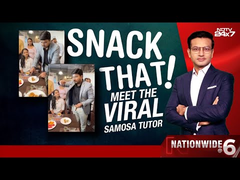 Meet The Viral Samosa Tutor | The Samosa Etiquette: How To Eat A Samosa With Knife And Fork