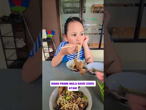 MAMA PRANK NAILA KASIH CEKER AYAM! #fypage #trending #shortviral #viralshort #kenaprank #cekerayam