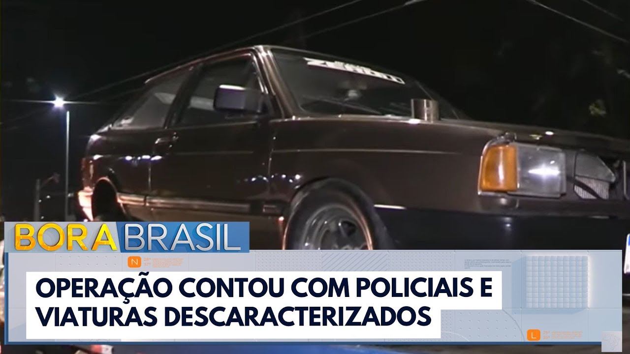 Polícia apreende dezenas de carros modificados para rachas