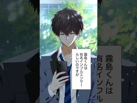 裏アカ?人気インフルエンサー男子の言えない秘密 #創作 #片思い