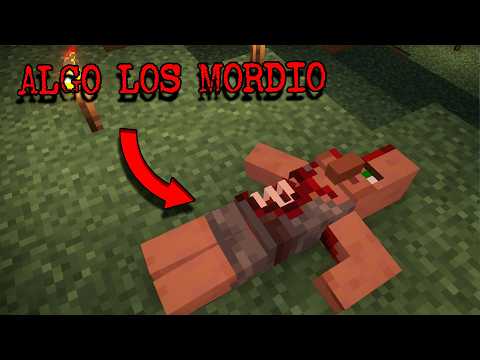 si tus aldeanos se ven asi, ESTAS EN GRAVES PROBLEMAS | Creepypasta de minecraft