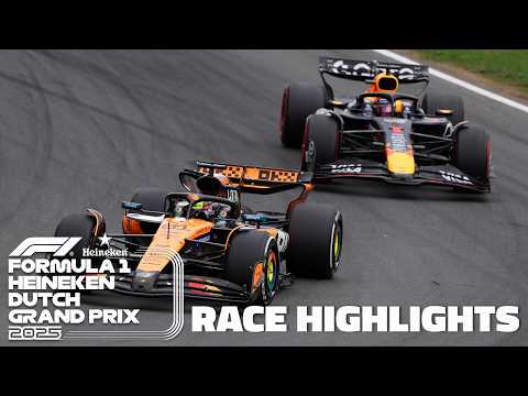 2025 Dutch Grand Prix FULL RACE HIGHLIGHTS 🍿 | ESPN F1