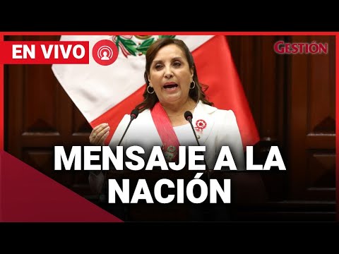 ENVIVO MENSAJE A LA NACIÓN de DINA BOLUARTE por 28 de julio