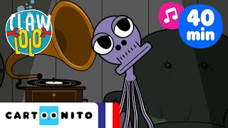 La pieuvre dansante partage sa musique | Compilation 🎵 spéciale de Clawlolo 🦀 | @CartoonitoFrance ​