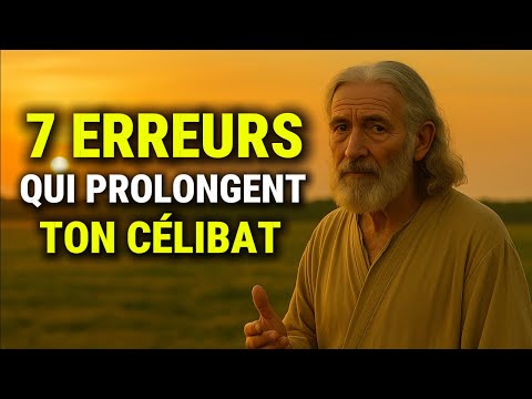 LES 7 ERREURS QUI PROLONGENT TON CÉLIBAT — Le message que Dieu voulait que tu entendes