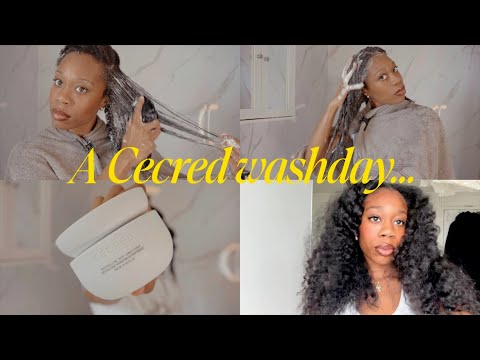 SO I FINALLY TRIED CECRED BY BEYONCE 👀 ON MY NATURAL HAIR | TYPE 4 HAIR (HONEST REVIEW)