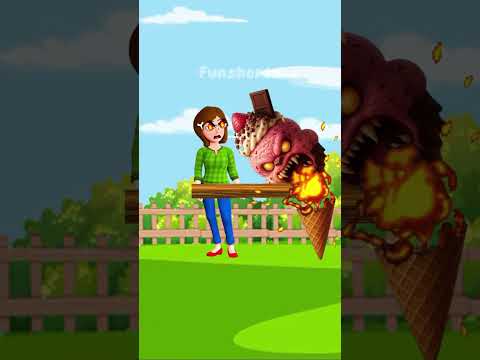 Mom hits all the monsters 😎 #cartoon #funny #comedy #shorts