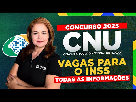VAI TER VAGA PARA INSS NÍVEL MÉDIO NO CNU 2025? 🔴