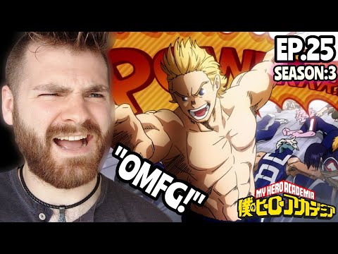 WAIT... HE'S THE STRONGEST?!!! | MY HERO ACADEMIA - EPISODE 25 | SEASON 3 | FIRST TIME REACTION