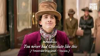 You never had Chocolate like this /Hoverchocs - Timothée Chalamet [Vocals / Acapella]