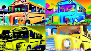 Wheels On The Bus Song (Remix) | @jircreation | Nursery Rhymes & Kids Song