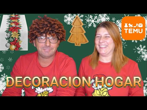 🛍️ Haul de TEMU 🎅🏻 Decoración🏺Navidad 🎄maquillaje 🎨