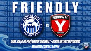 CAPITAL CITY ISLANDERS vs York PA FC Spring Friendly