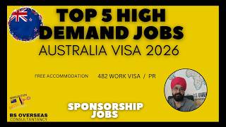 TOP 5 JOBS-IN- DEMAND OCCUPATIONS in Australia. 
