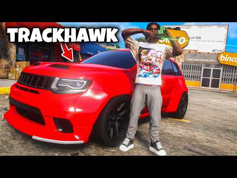 I got a TRACKHAWK and CAUGHT BODIES in GTA 5 RP..