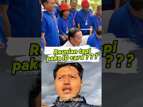 Ini reunian atau seminar projo?🤣