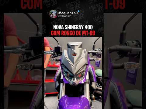 Shineray com motor de 900 😱 #moto #motos #shineray #mt09