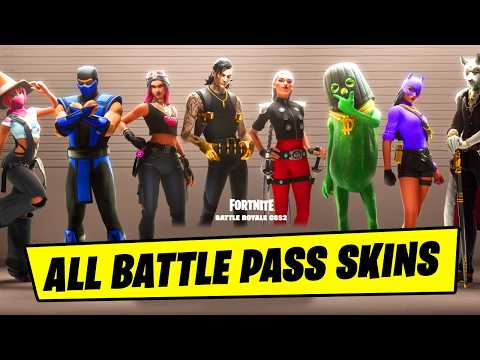 *INSANE LEAK* All Fortnite Chapter 6 Season 2 Battle Pass Skins (Lawless)