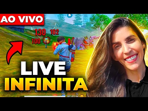 💜FREE FIRE AO VIVO - FF LIVE 💜TERÇOUUU  COM MUITA SEQUÊNCIA💜 SÓ RUSHADÃO NA  RANKZINHA💜#freefire