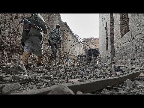 YouTube video thumbnail: At Least 35 Killed in Israeli Attacks on Yemen